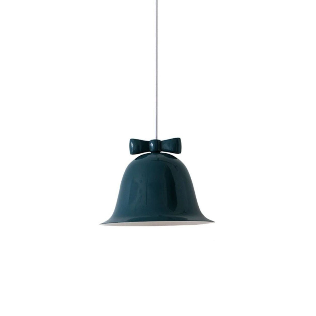 Moderne minimalistische Bogen Glocken Eisen 1-Licht Pendelleuchte für das Schlafzimmer 