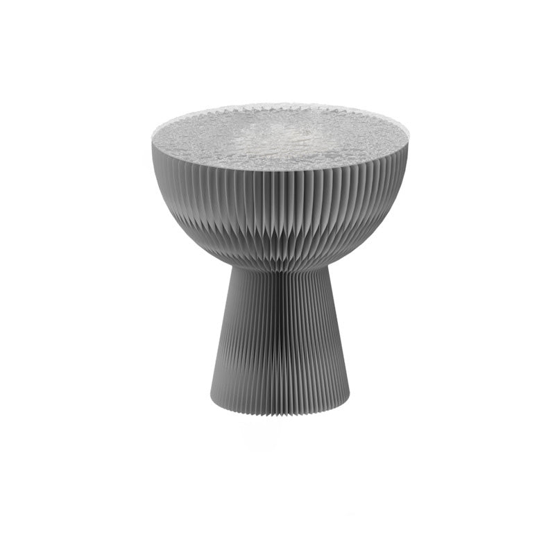 Zeitgenössischer Kreativer Blumenstrauß Form Kraftpapier Acryl Faltbarer Couchtisch Für Wohnzimmer 