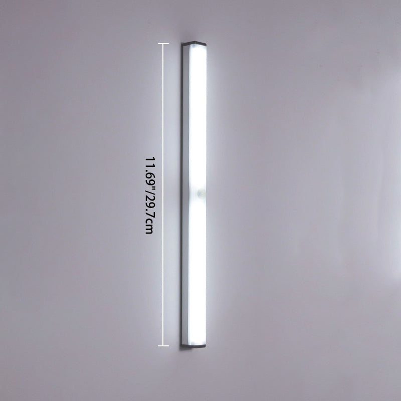 Moderne Einfachheit Lange Zylinder Aluminium Acryl LED Wand Leuchte Lampe Für Wohnzimmer 