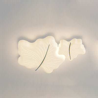Moderne unbedeutende multi Blatt Eisen Acryl LED Unterputz Deckenleuchte für Schlafzimmer 