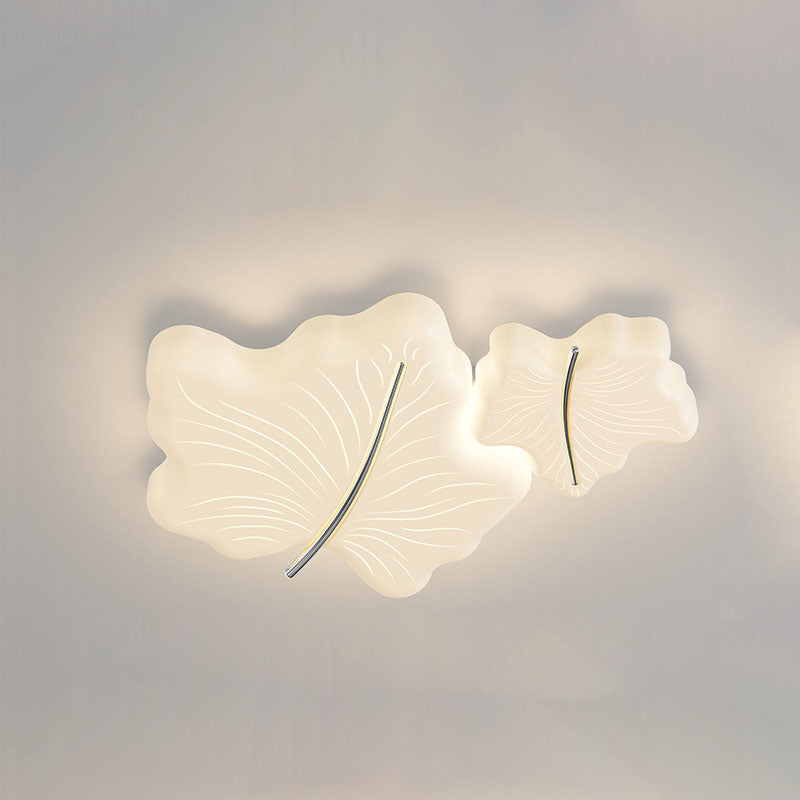 Moderne unbedeutende multi Blatt Eisen Acryl LED Unterputz Deckenleuchte für Schlafzimmer 