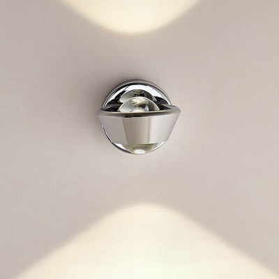 Modern Creative Bedside Iron Sphere LED Wall Sconce Lamp