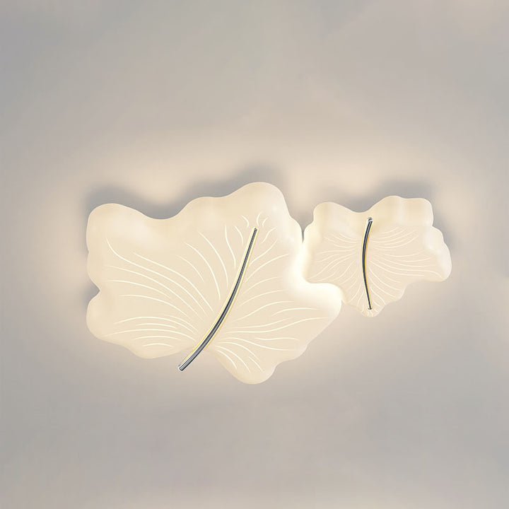 Moderne unbedeutende multi Blatt Eisen Acryl LED Unterputz Deckenleuchte für Schlafzimmer 