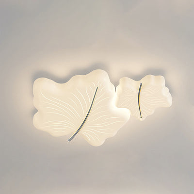 Moderne unbedeutende multi Blatt Eisen Acryl LED Unterputz Deckenleuchte für Schlafzimmer 