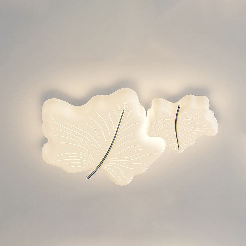 Moderne unbedeutende multi Blatt Eisen Acryl LED Unterputz Deckenleuchte für Schlafzimmer 