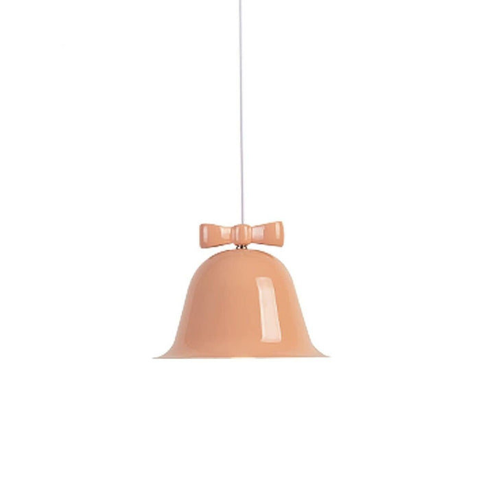 Moderne minimalistische Bogen Glocken Eisen 1-Licht Pendelleuchte für das Schlafzimmer 