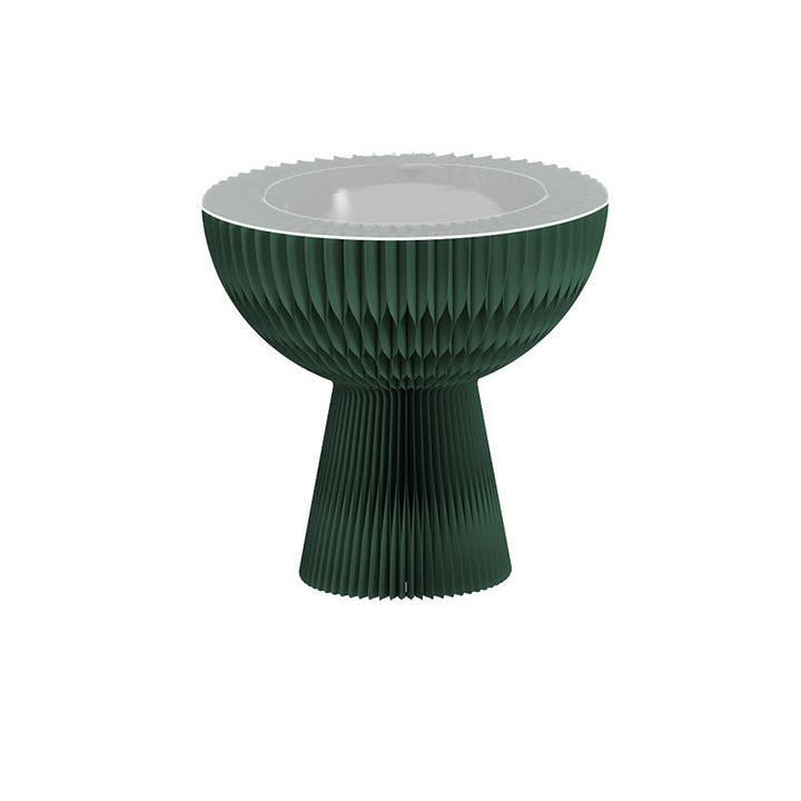 Zeitgenössischer Kreativer Blumenstrauß Form Kraftpapier Acryl Faltbarer Couchtisch Für Wohnzimmer 