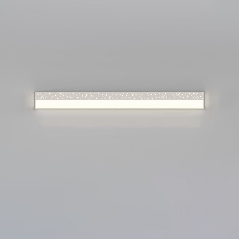 Moderne minimalistische Rechteck Eisen Acryl LED Wandleuchte Lampe für Wohnzimmer 