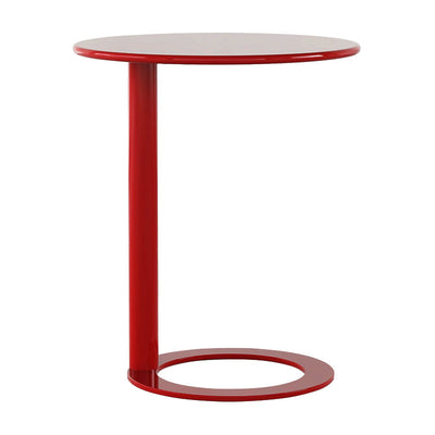 Moderner minimalistischer runder Metall-Beistelltisch für das Wohnzimmer 