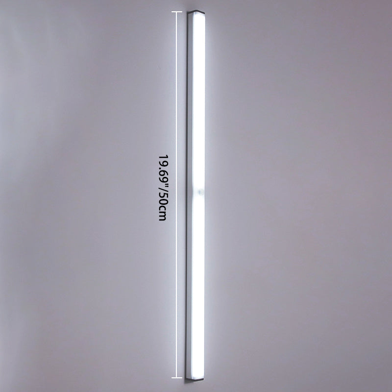 Moderne Einfachheit Lange Zylinder Aluminium Acryl LED Wand Leuchte Lampe Für Wohnzimmer 
