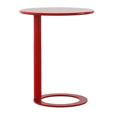Moderner minimalistischer runder Metall-Beistelltisch für das Wohnzimmer 