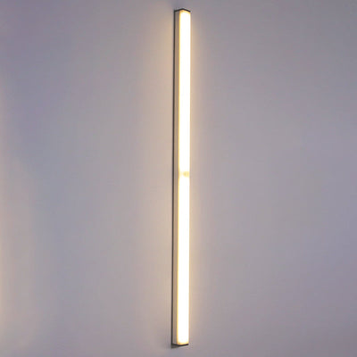 Moderne Einfachheit Lange Zylinder Aluminium Acryl LED Wand Leuchte Lampe Für Wohnzimmer 
