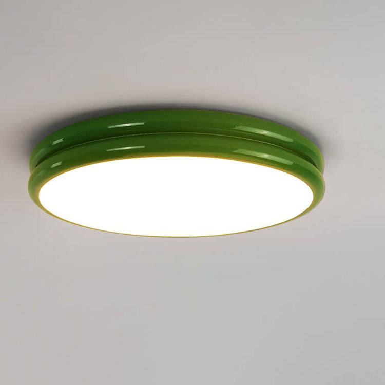 Moderne Augenpflege Kinder Schmiedeeisen Runde LED-Deckenleuchte 