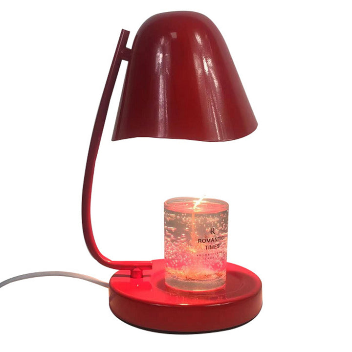 European Red Hardware 1-Light Melting Wax Table Lamp