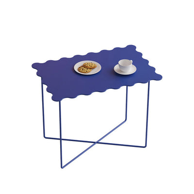 Moderner minimalistischer runder quadratischer rechteckiger Eisensofatisch 1-stufig für Wohnzimmer 