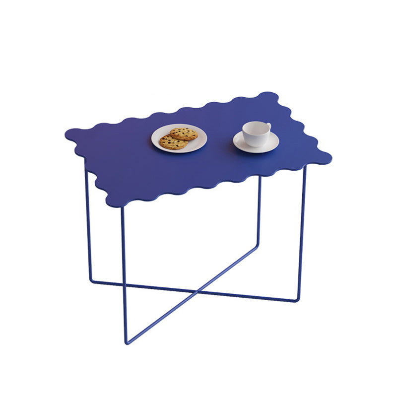 Moderner minimalistischer runder quadratischer rechteckiger Eisensofatisch 1-stufig für Wohnzimmer 