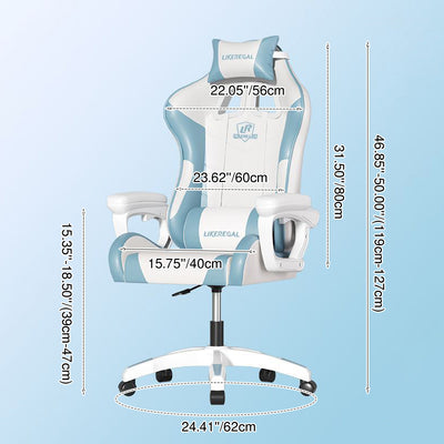 Modern Minimalist Curved Seat Cushion PU Leather Sponge Nylon Legs Desk Chair Backrest Armrest For Home Office