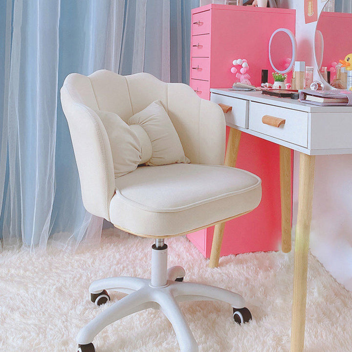 Moderno Minimalista Rectangular Taburete de Tocador de Terciopelo y Plástico con Respaldo Sin Brazos Para Dormitorio 