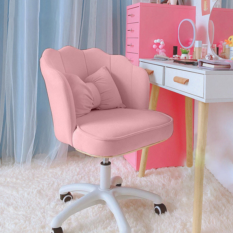Modern Minimalist Rectangular Velvet Plastic Vanity Stool Backrest Armless For Bedroom