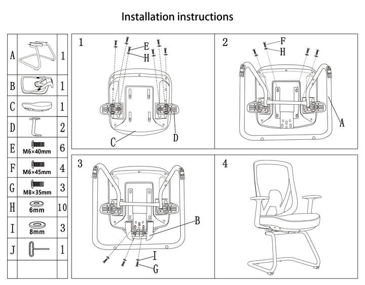 Modern Minimalist Mesh Bow Reception Chair - Tear-Resistant Mesh &amp; Lumbar Support Business Use Desk Chair For Home Office