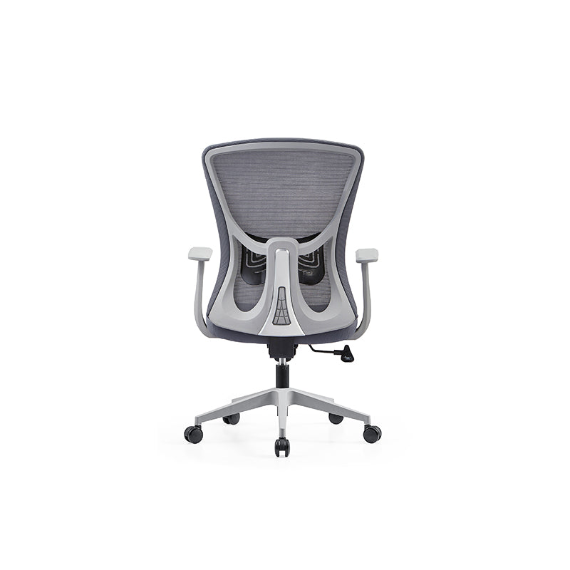 Minimalist Reinforced Mesh Desk Chair - Durable PP Base &amp; Breathable Backrest Cost-Effective Seating Office Chair For Home Office