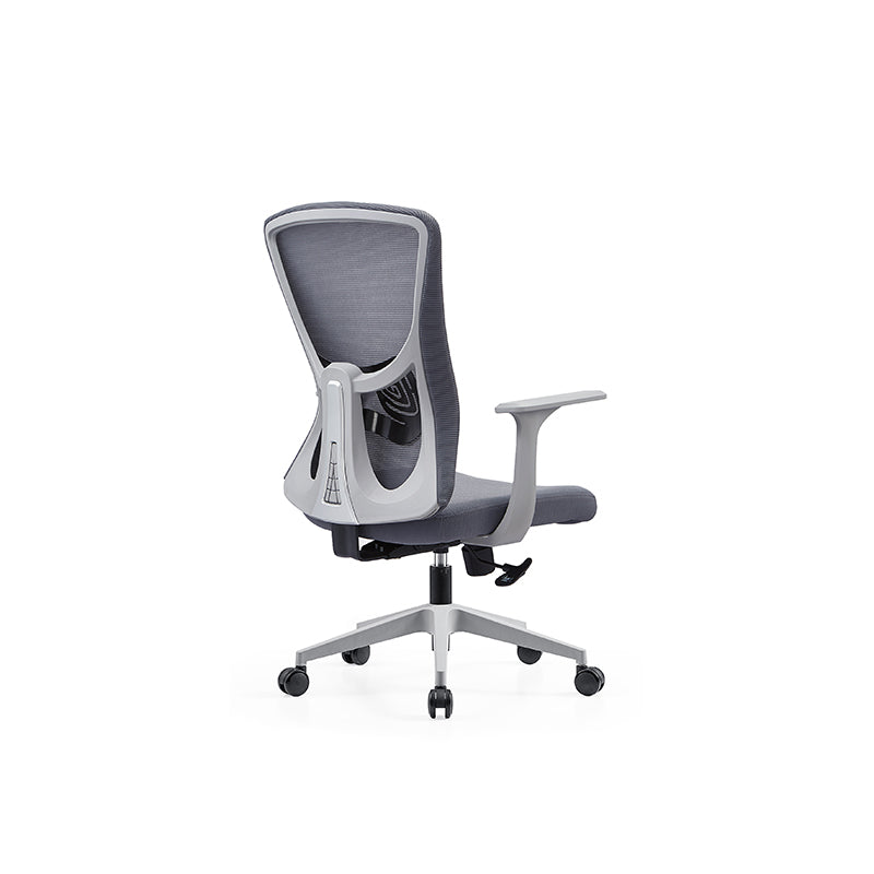 Minimalist Reinforced Mesh Desk Chair - Durable PP Base &amp; Breathable Backrest Cost-Effective Seating Office Chair For Home Office