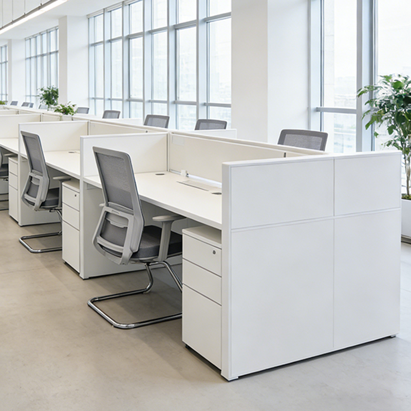 Moderner ergonomischer Besucherstuhl aus grauem Netzgewebe mit Lendenstütze – robuster Freischwinger-Schreibtischstuhl mit galvanisiertem Stahlrahmen fürs Homeoffice 