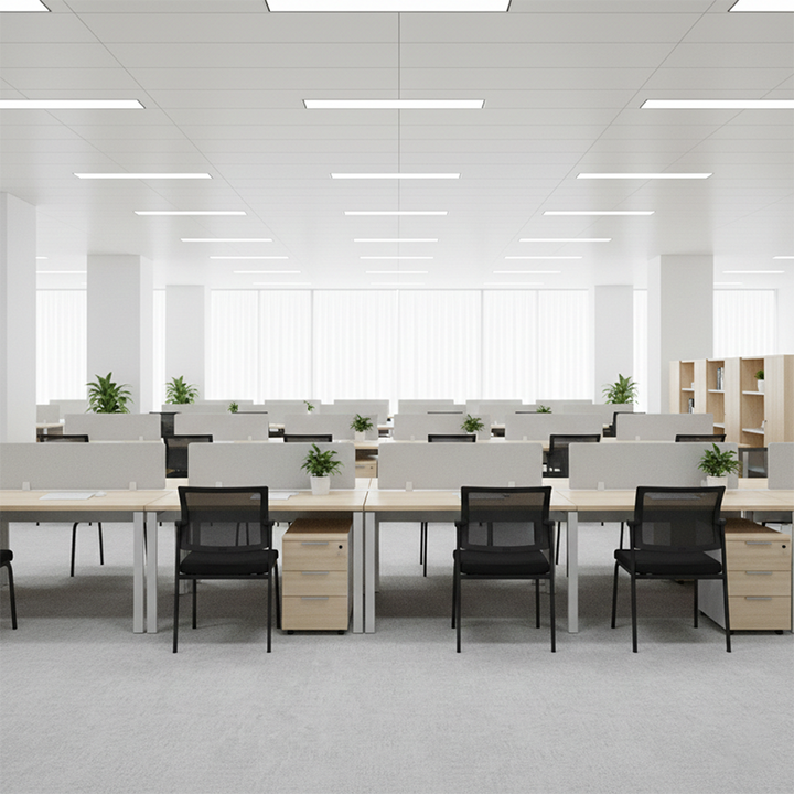 Modern Minimalist Heavy-Duty Meeting Room Chair With Breathable Backrest - Molded Foam Seat Desk Chair For Home Office