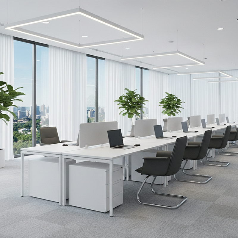 Modern Corporate Reception Desk Chair With Molded Wood Core - Luxury Executive Office Chair With Chrome Arch Frame For Home Office
