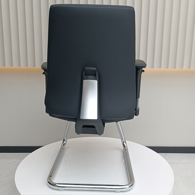 Modern Corporate Executive Desk Chair With 3D Multi-Directional Armrests &amp; PU Leather - High-End Office Reception Chair For Home Office
