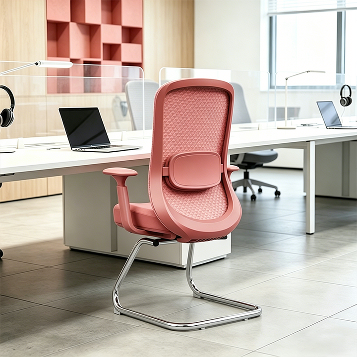 Moderner Executive-Bürostuhl aus Mesh mit 4D-verstellbaren Armlehnen – luxuriöser ergonomischer Schreibtischstuhl mit hoher Rückenlehne fürs Homeoffice 