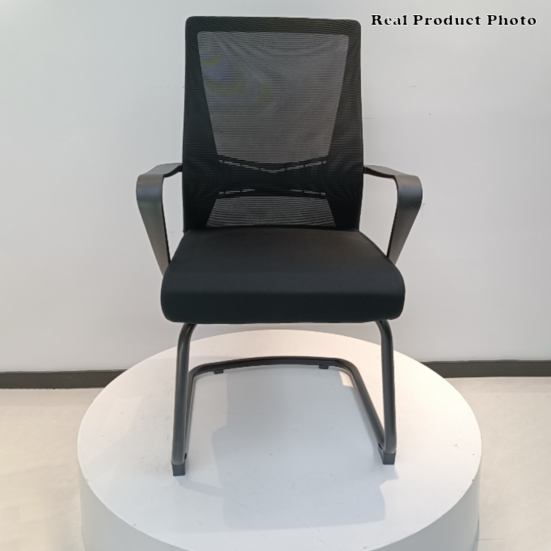 Modern Minimalist Executive Ergonomic Breathable Mesh Office Chair - Durable Matte Black Frame Desk Chair For Home Office