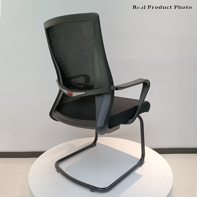 Modern Minimalist Executive Ergonomic Breathable Mesh Office Chair - Durable Matte Black Frame Desk Chair For Home Office
