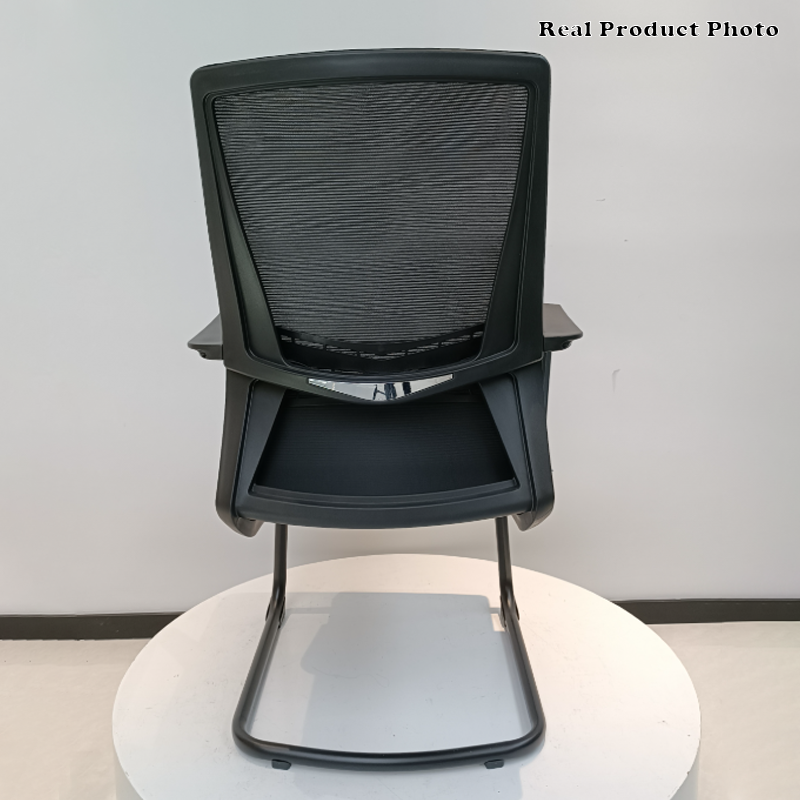 Modern Minimalist Executive Ergonomic Breathable Mesh Office Chair - Durable Matte Black Frame Desk Chair For Home Office