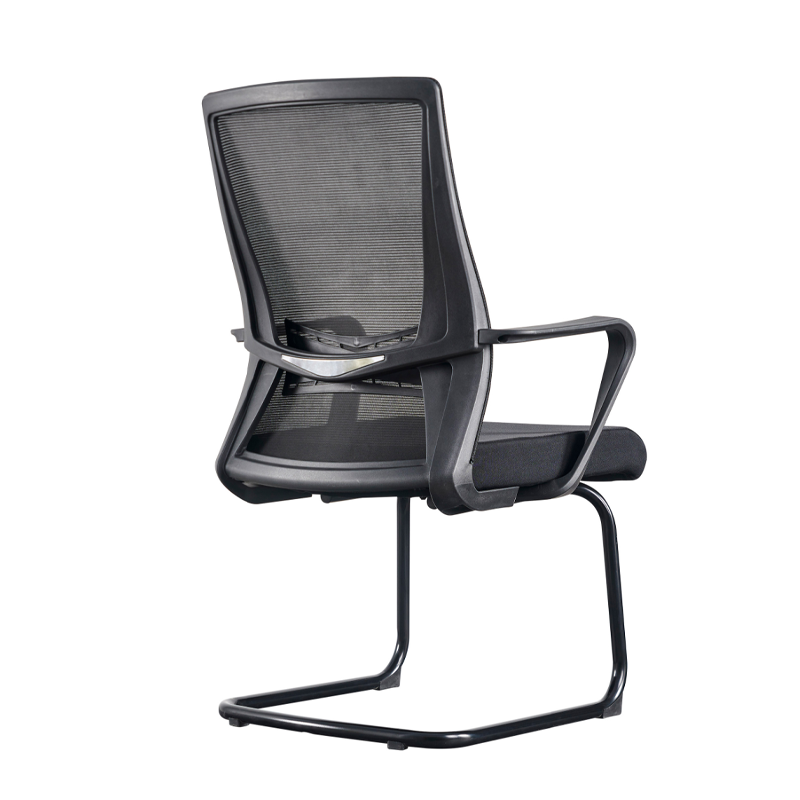 Modern Minimalist Executive Ergonomic Breathable Mesh Office Chair - Durable Matte Black Frame Desk Chair For Home Office