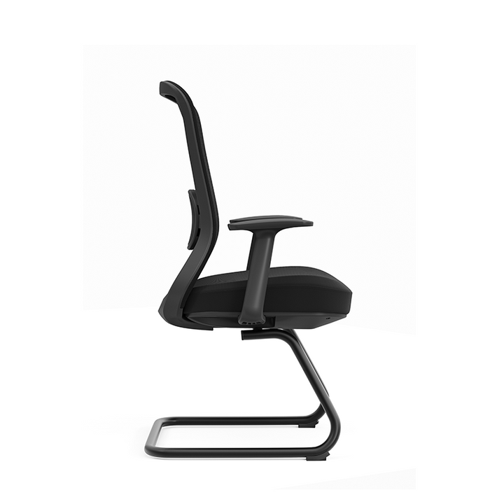 Modern Luxury Executive Desk Chair With Adjustable Lumbar Support - Breathable Mesh &amp; Durable Black Frame Office Chair For Home Office