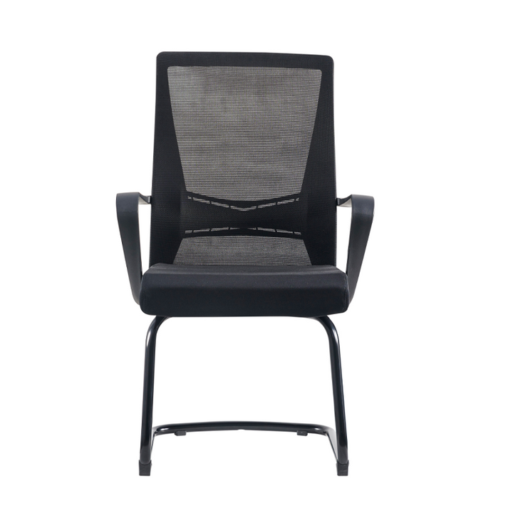 Modern Minimalist Executive Ergonomic Breathable Mesh Office Chair - Durable Matte Black Frame Desk Chair For Home Office