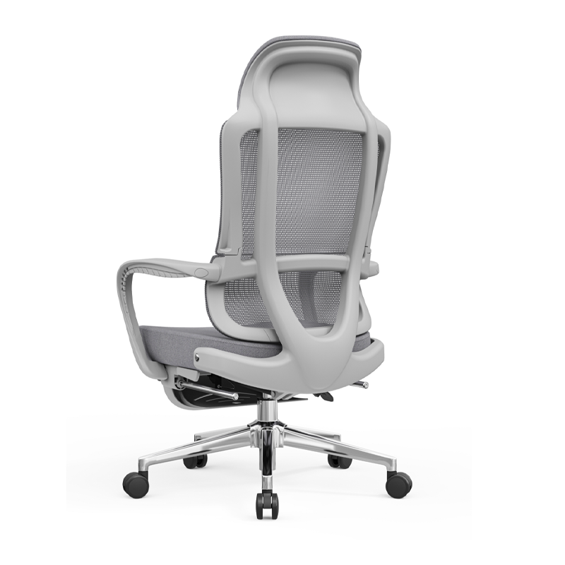 Modern Ergonomic Reclining Office Chair With Footrest - Luxury High Back 150° Recline Function Desk Chair For Home Office