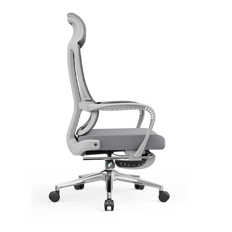 Modern Ergonomic Reclining Office Chair With Footrest - Luxury High Back 150° Recline Function Desk Chair For Home Office