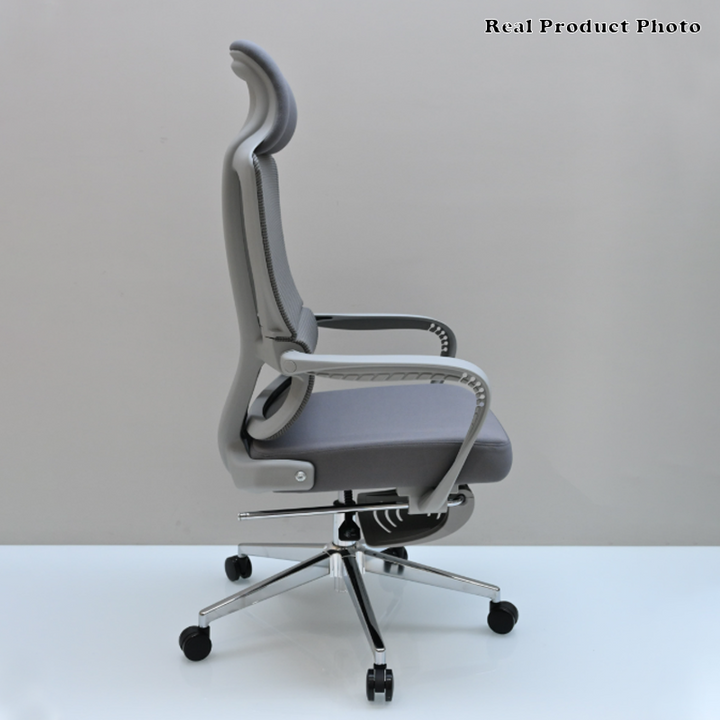 Modern Ergonomic Reclining Office Chair With Footrest - Luxury High Back 150° Recline Function Desk Chair For Home Office