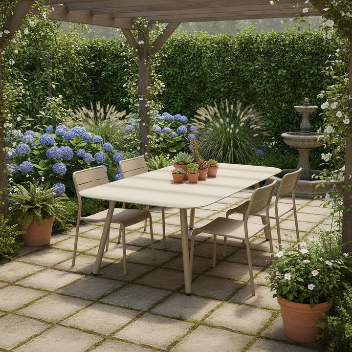 Table rectangulaire d&