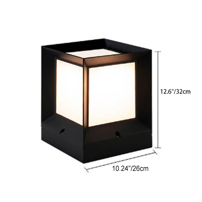 Lampe de clôture de pelouse étanche à l&