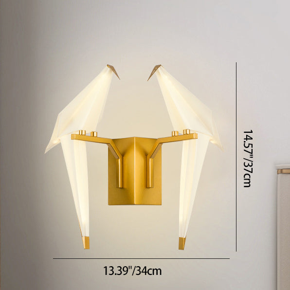 Lampe murale LED Modern Creative Thousand Paper Cranes 