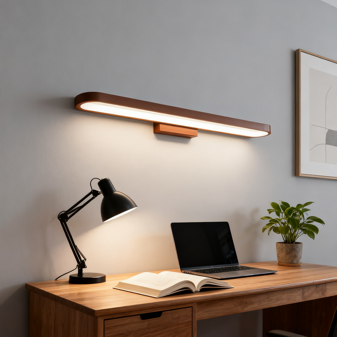 Modern Minimalist Circular Aluminum Vanity Light LED Mirror Front Wall Sconce Lamp For Bathroom