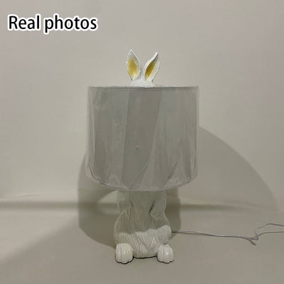 Lámpara de Mesa de 1 Luz con Forma de Conejo Minimalista Moderna 
