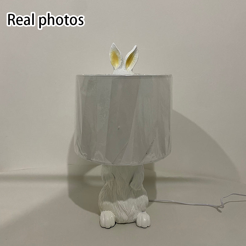 Lámpara de Mesa de 1 Luz con Forma de Conejo Minimalista Moderna 