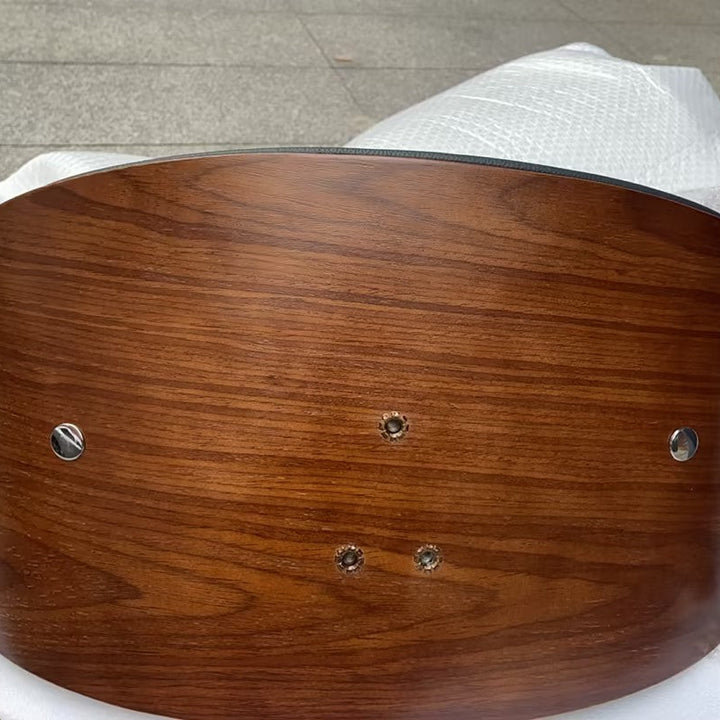 Tabouret de bar réglable en hauteur avec dossier et repose-pieds en cuir courbé et bois de simplicité moderne pour salle à manger 
