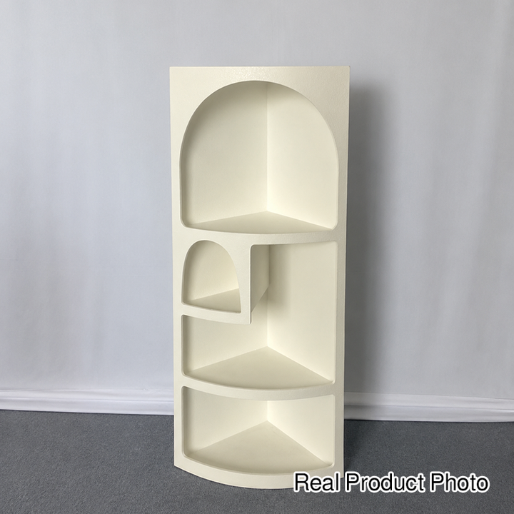 Mesa auxiliar contemporánea escandinava de tablero de espuma de PVC con ventilador para sala de estar 