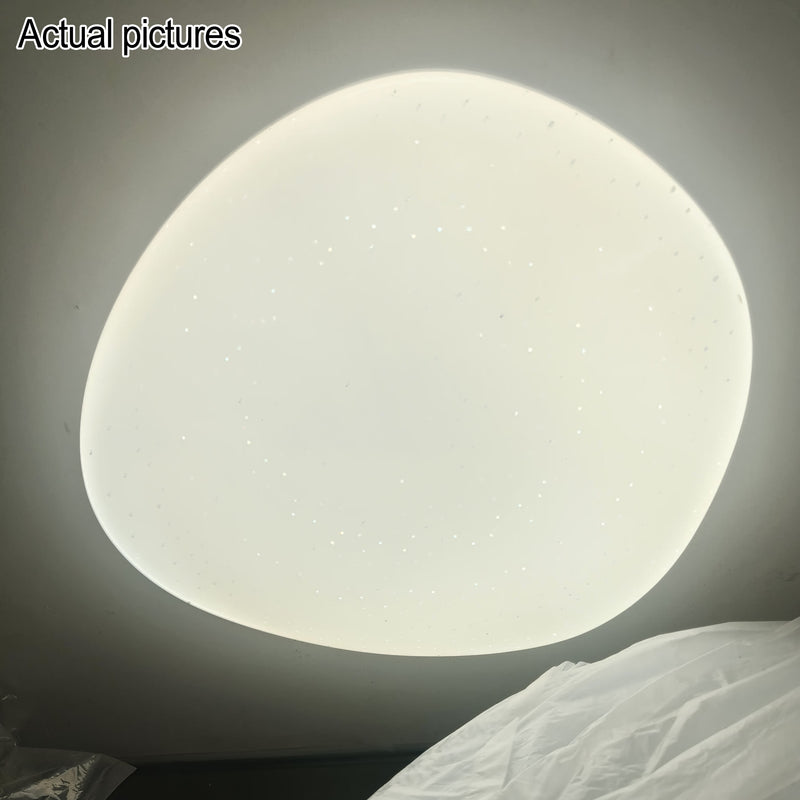 Moderne LED-Deckenleuchte mit Kieselstein-Sterneffekt 
