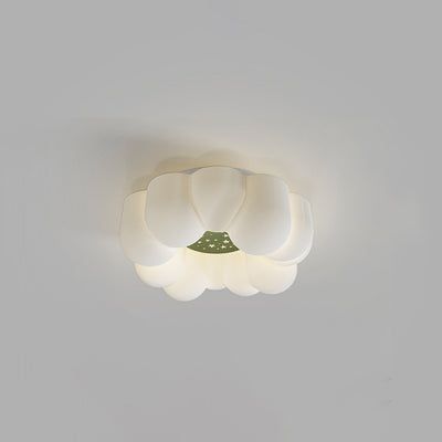 Zeitgenössische nordische Wolken-Stern-runde Eisen-ABS LED-Unterputz-Deckenleuchte für Schlafzimmer 